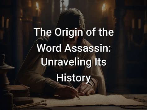 origin of the word assassin